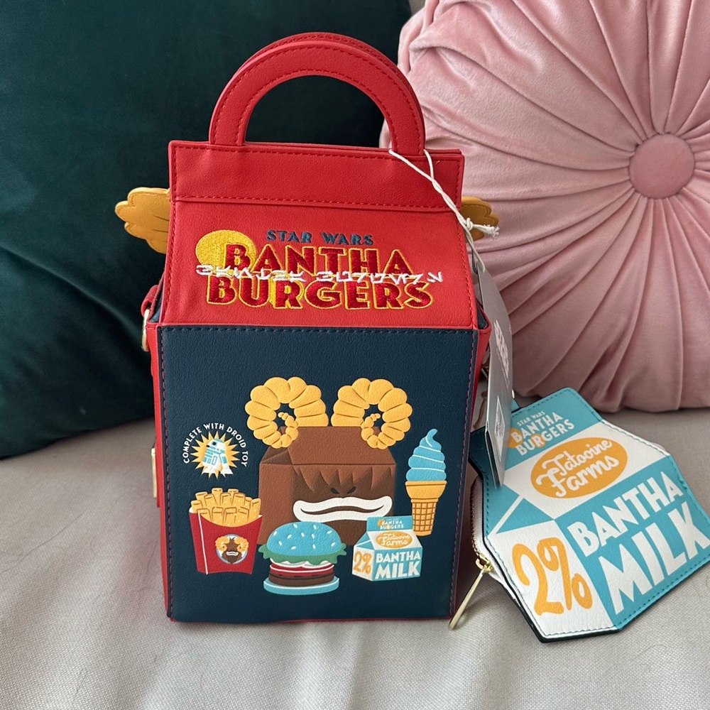 🍔 Star Wars Red Bantha Burgers Bag +FREE GIFT!